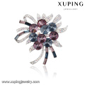 00049 Xuping romantic wedding bouquets with brooch, luxury Crystals from Swarovski